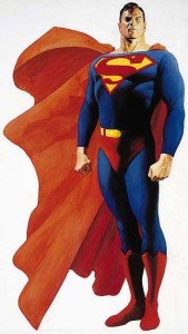 Alex Ross' Superman from the Justice series. 